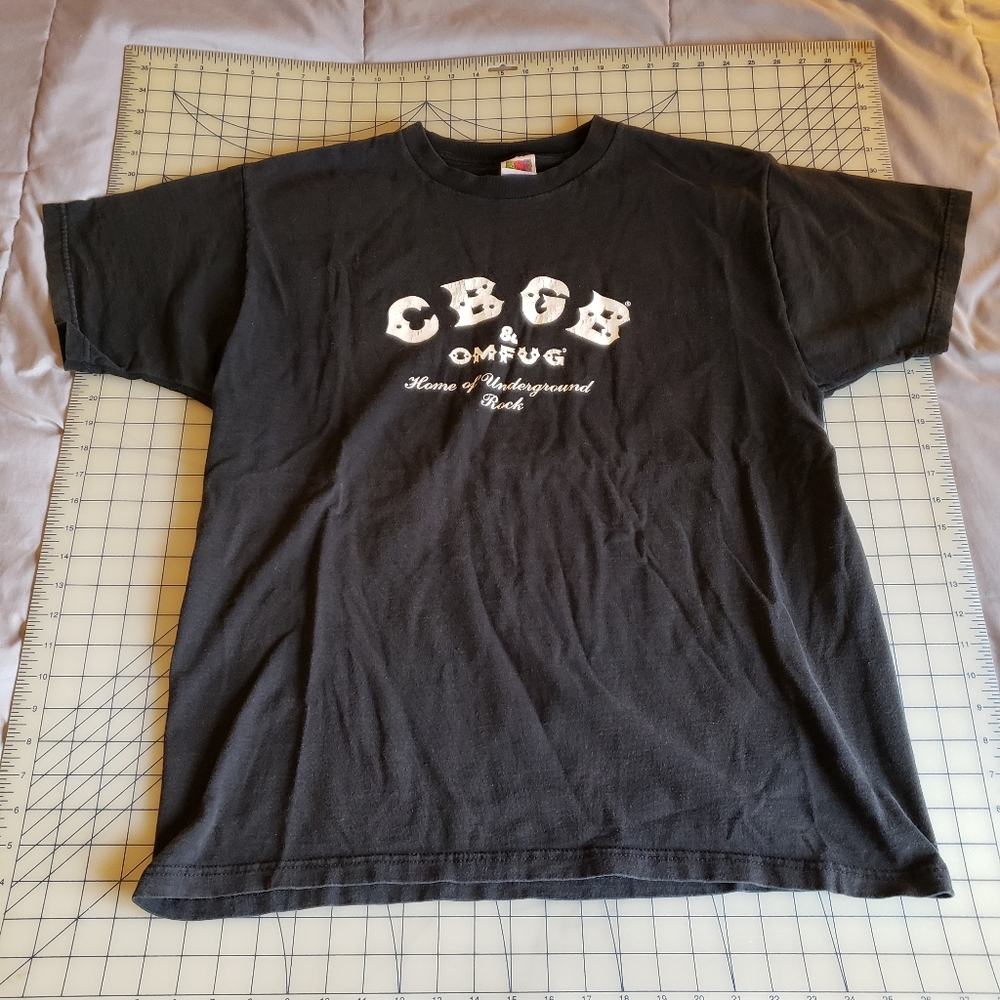 CBGB & OMFUG souvenir t shirt XL